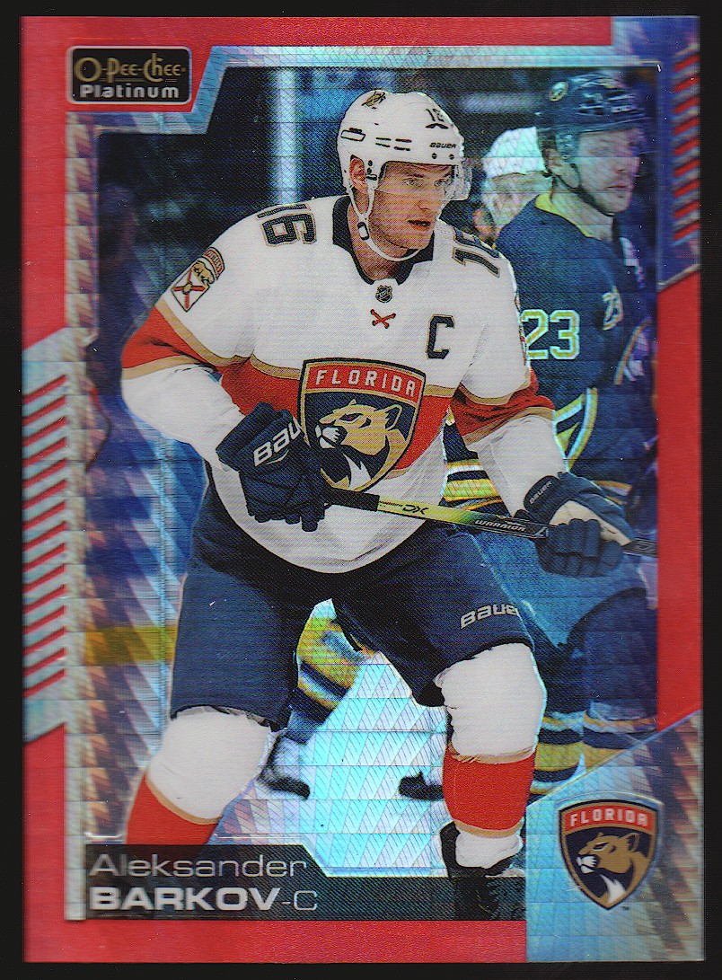 (image for) 2020-21 O-Pee-Chee Platinum Red Prism #132 Aleksander Barkov